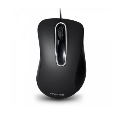 Souris Filaire Advance S 3D, 1000dpi -Noir