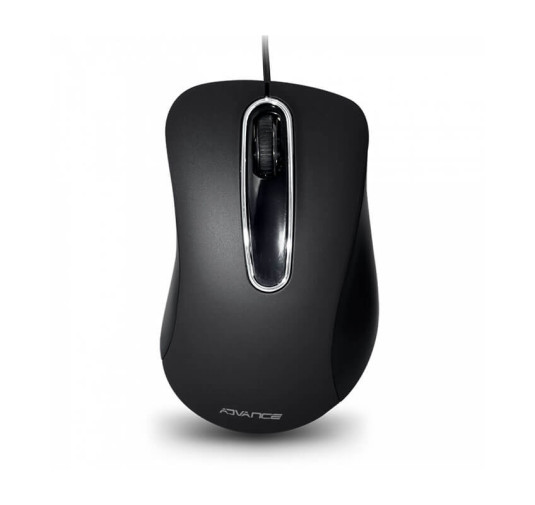 Souris Filaire Advance S 3D, 1000dpi -Noir