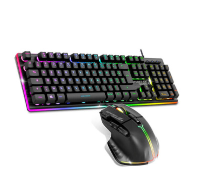Pack Gamer Filaire Clavier Semi Mécanique + Souris SOG ULTIMATE 600 DARK, RGB, Noir