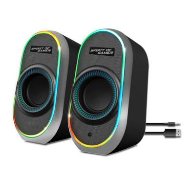 Haut parleur sans fil - Spirit of Gamer Fanatic 500 (Noir)