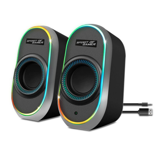 Haut parleur sans fil - Spirit of Gamer Fanatic 500 (Noir)
