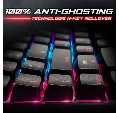 Clavier mécanique spirit of gamer XPERT-K150, 100% anti-ghosting