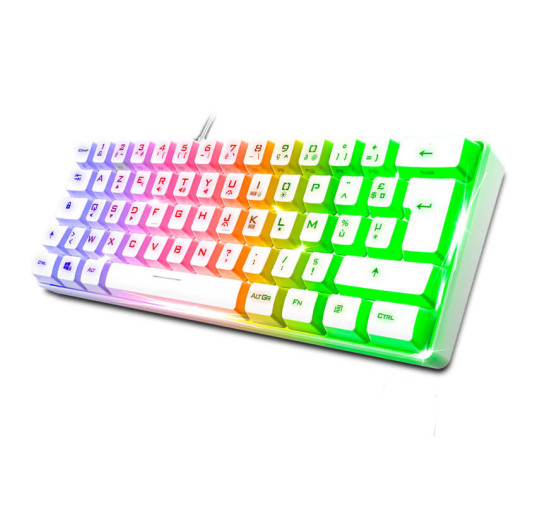 Clavier Gamer semi mécanique spirit of gamer PRO-K2 ARTIC TKL