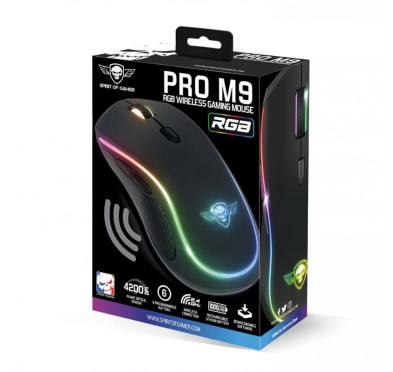 Souris Gamer sans fil Spirit of Gamer PRO-M9 - 4200 dpi