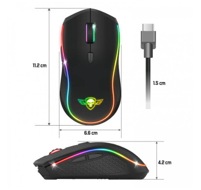 Souris Gamer sans fil Spirit of Gamer PRO-M9 - 4200 dpi