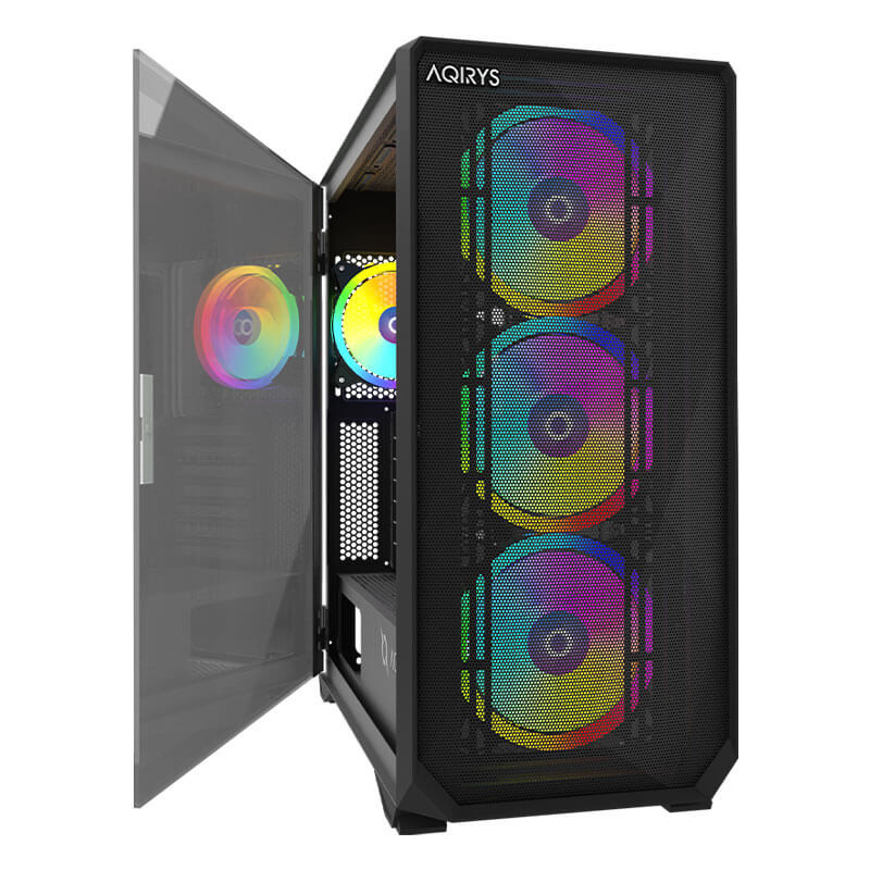 Boitier Gamer Moyen tour Aqirys Arcturus Pro 2.0 - EATX - 4 Fans - ARGB