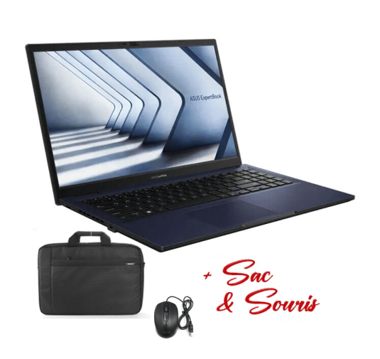 Pc portable Pro Asus ExpertBook B1502CVA-NJ3481, i5-13è, 16Go, 15.6" FHD