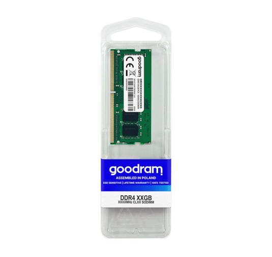 Barette Mémoire Goodram DDR4, 3200MHz CL22 -16Go