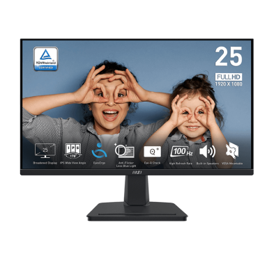 Ecran MSI PRO MP251 - 24,5" FHD -100Hz 1ms