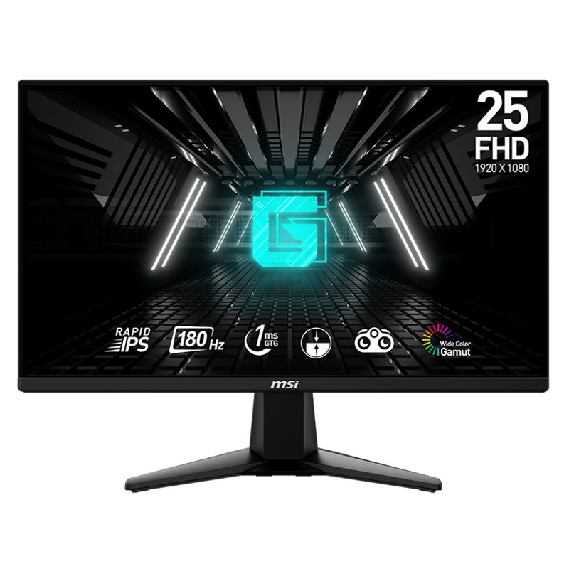 Ecran Gamer MSI G255F - 24,5" FHD -180Hz 1ms