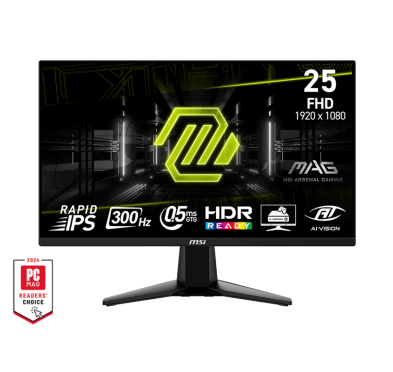 Ecran Gamer MSI MAG 255XF - 24,5" FHD - 300Hz, 0.5ms