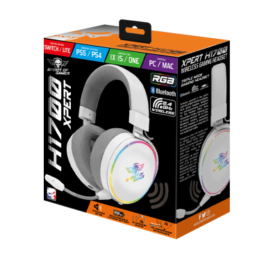 Casque Gamer Sans Fil - Spirit of Gamer XPERT H1700 - RGB