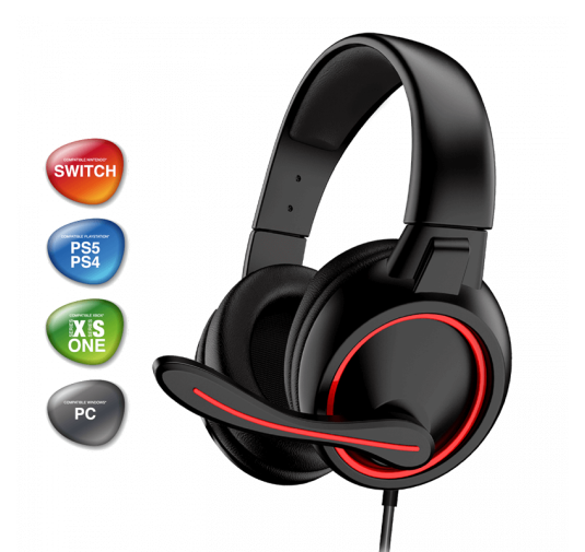 Casque Gamer Filaire - Advance GTA 210 - Black