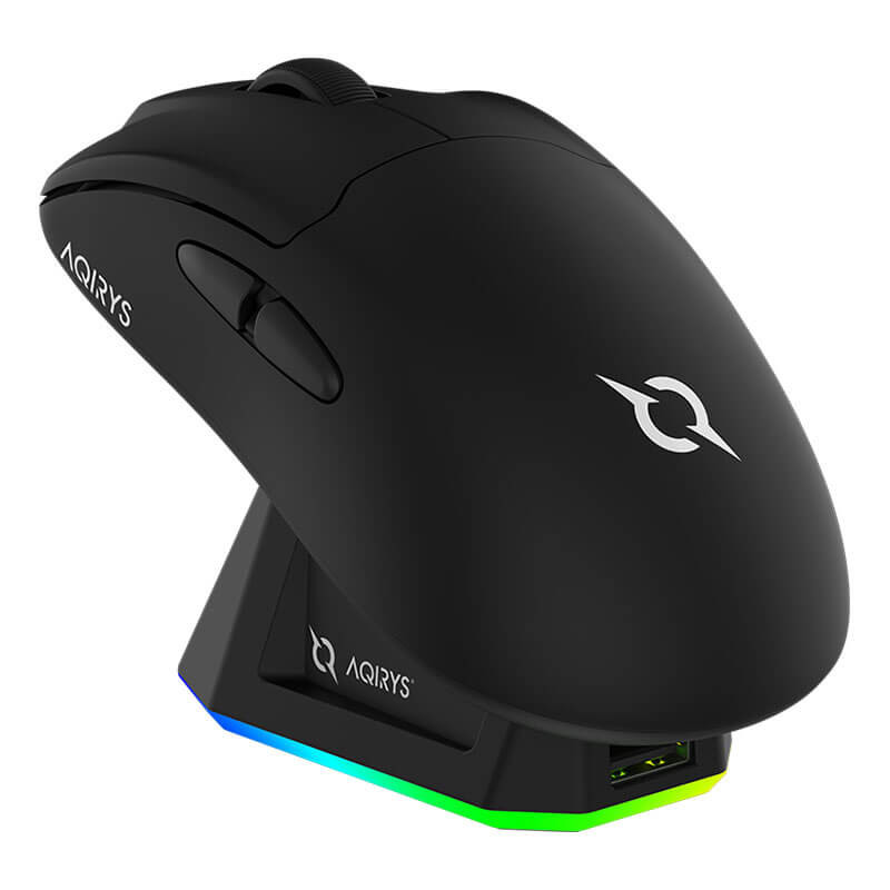 Souris Gamer sans fil, Aqirys M32, 5 boutons, 12000 DPI