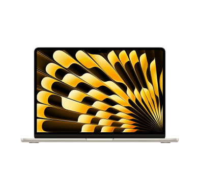 PC Portable APPLE MacBook Air M3, puce M3, 8Go, 256Go SSD, Ecran Retina 13.6" - Starlight
