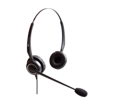 Micro Casque Filaire RJ9 VT5000 Antibruit - Noir