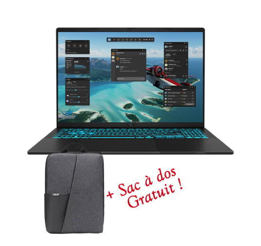 Pc Portable Gamer ASUS V16 - V3607VJ-RP086, I5-210H, 8Go, RTX 3050 -16" WUXGA 144Hz