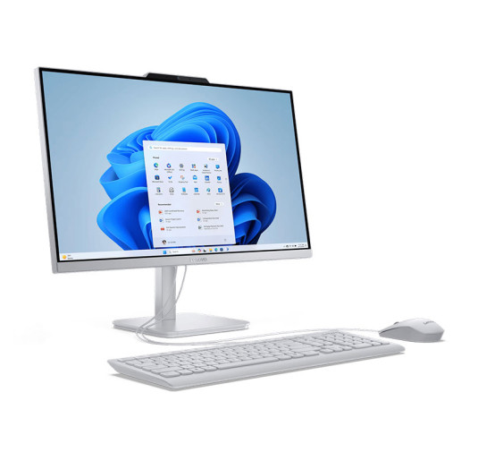 Pc tout en un Lenovo A100, Intel® N100, 8G, 256Go SSD - 23.8" FHD