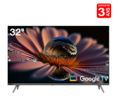 TV Telefunken 32" HD Smart Google TV + récepteur intégré (E3E)
