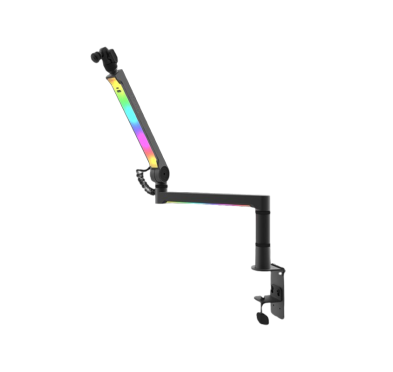 SUPPORT MICRO AQIRYS CASSINI RGB - Black