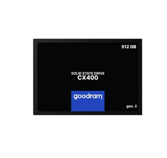 Disque Dur SATA 2.5 SSD Goodram CX400 Gen.2 - 512Go
