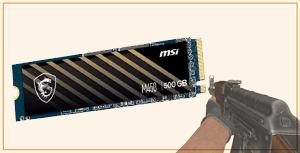 disque dur MSI SPATIUM M450 500Go