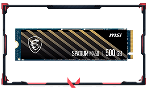 disque dur MSI SSD SPATIUM 500G