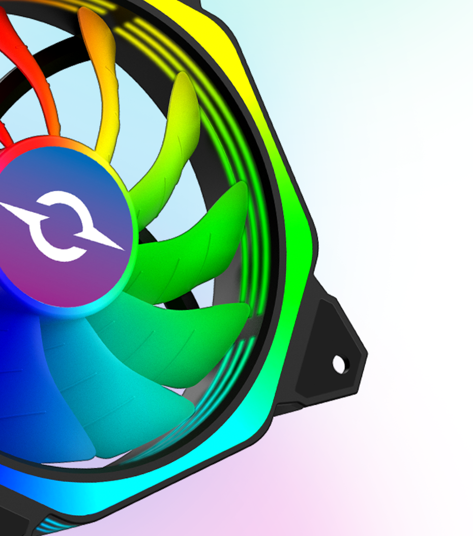 ventilateur aqirys cetus 6P-12SLI24-RGB