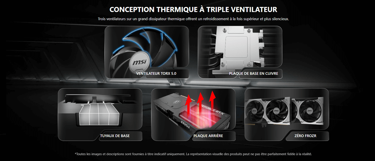 MSI CARTE GRAPHIQUE RTX 5080 - VENTUS 3X OC