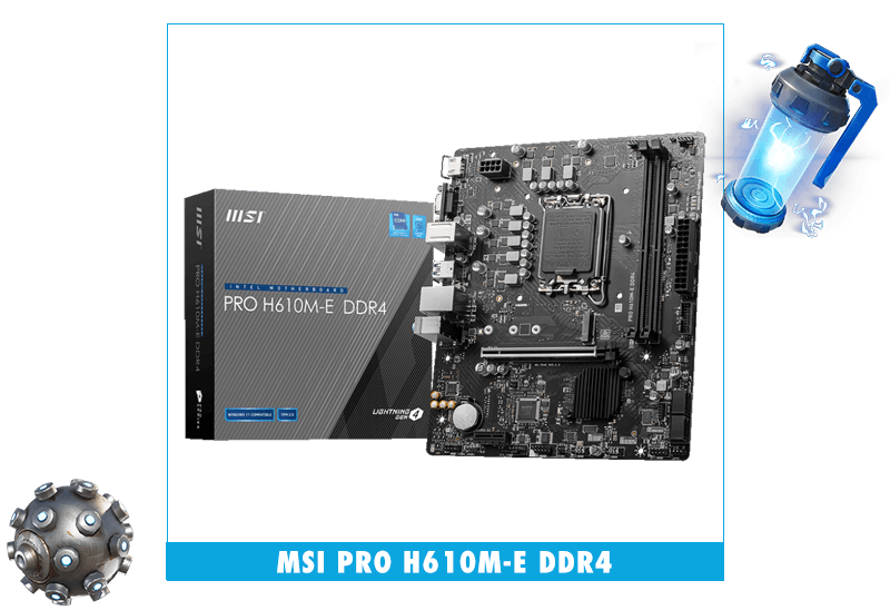 carte mère MSI PRO H610M-E-DDR4