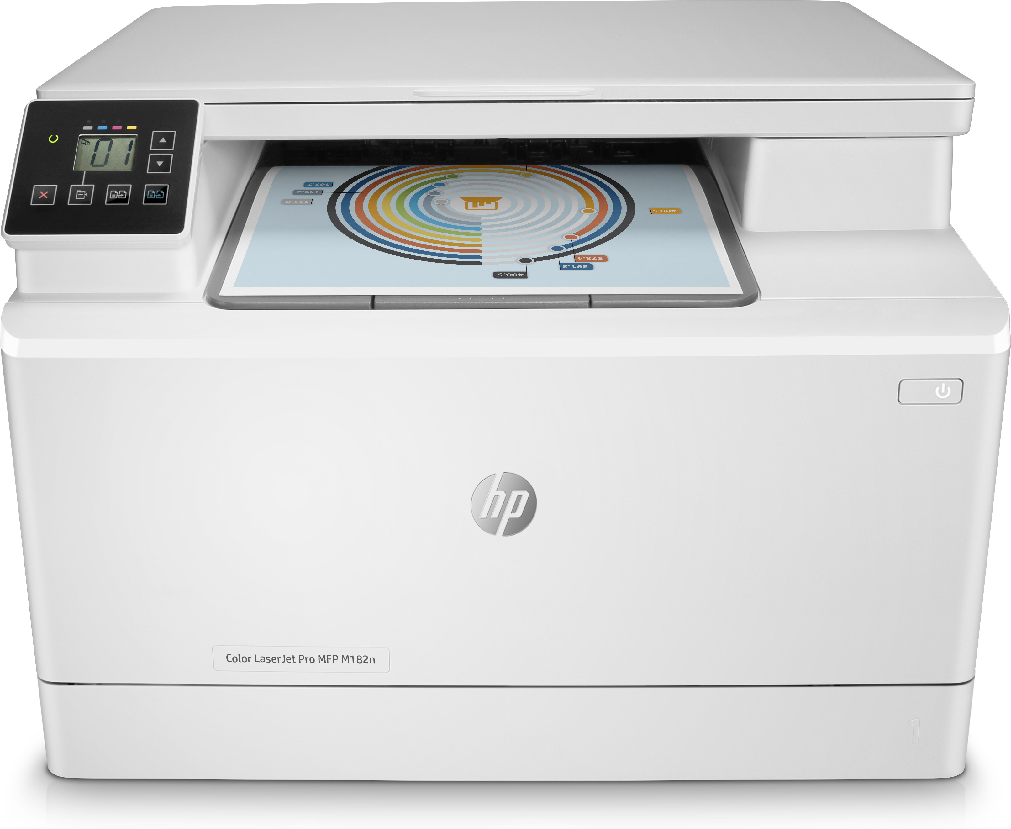 Imprimante multifonction HP Color LaserJet Pro M182n (7KW54A)