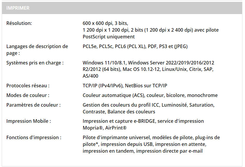 photocopieur toshiba 2020ac