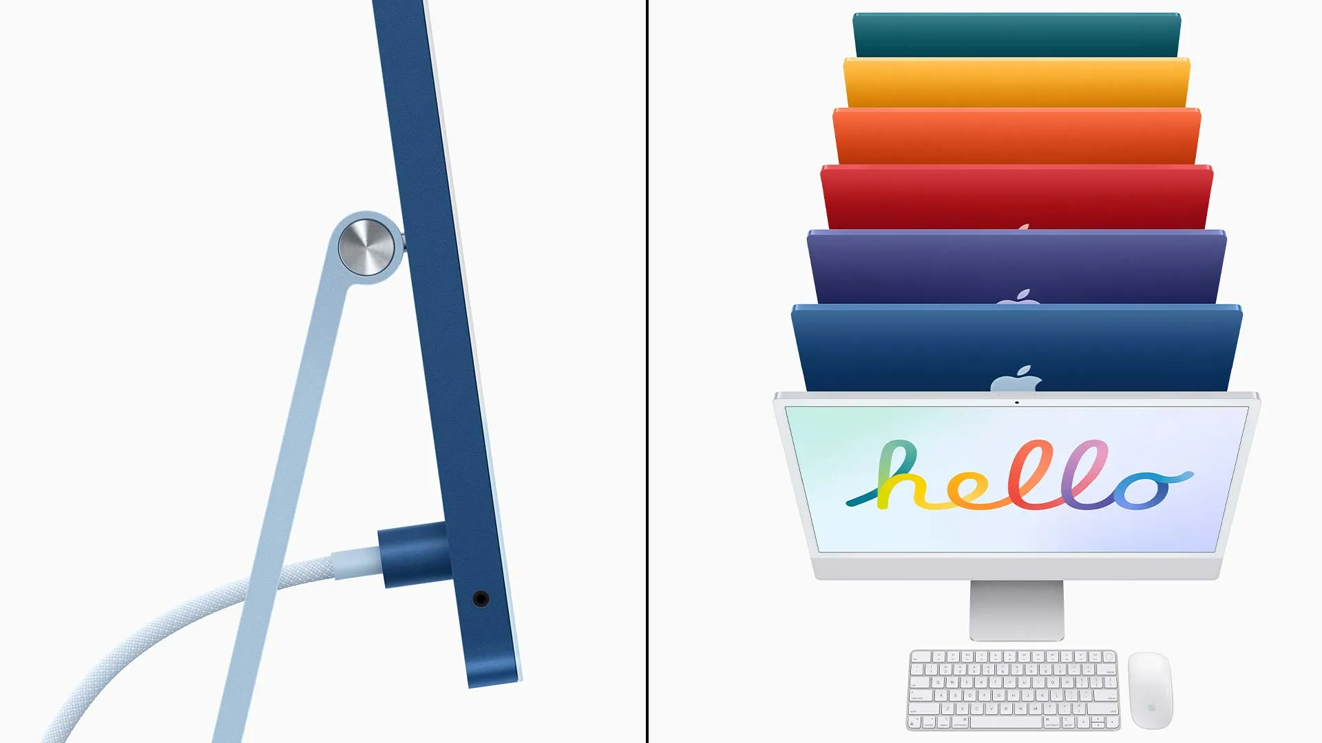 iMac Apple Tunisie - 24" blue