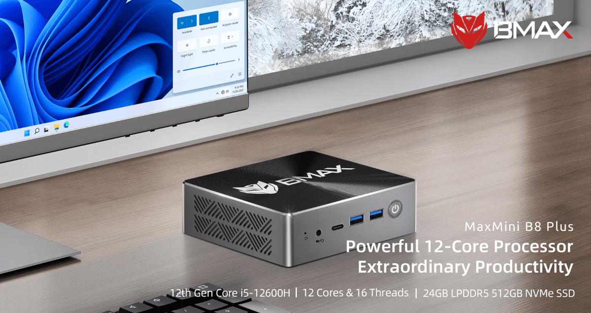 mini pc de bureau BMAX-B8 plus