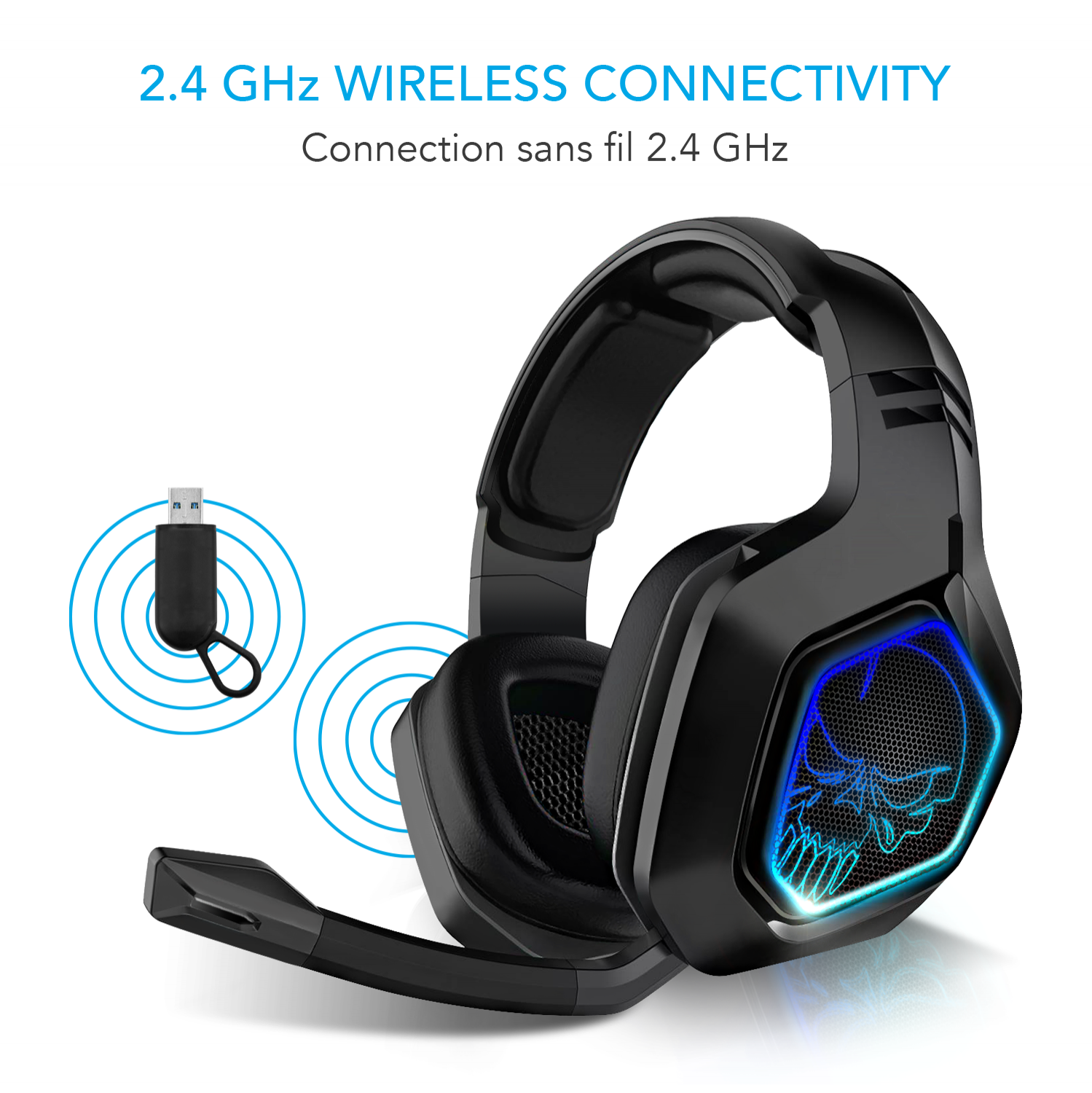 Casque Gamer sans fil