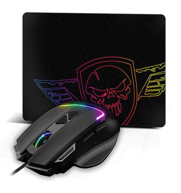 pack tapis et souris PRO-M3 RGB