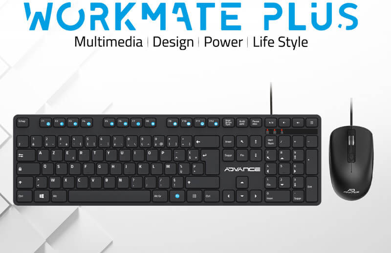 pack clavier-souris advance WorkMate Plus
