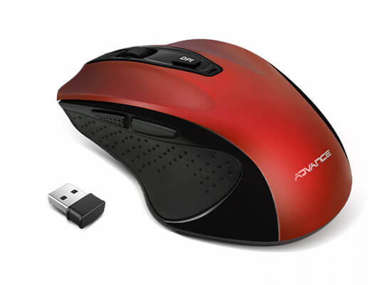 Souris sans fil advance SHAPE 6D (S-SHAPE-RE)