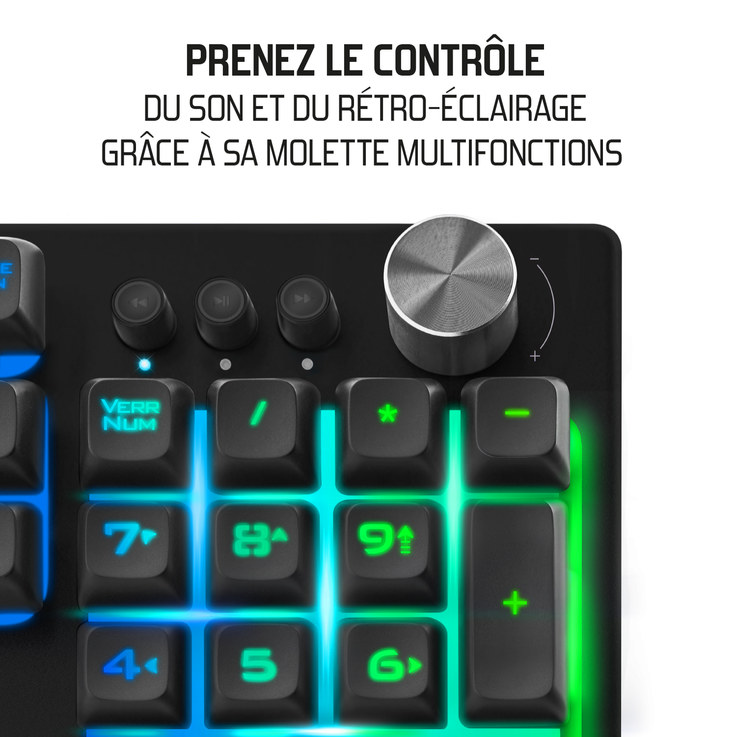 Clavier Gamer spirit of gamer PRO-K7 - 1