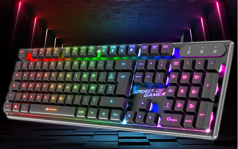 CLAVIER spirit of gamer Tunisie| SOG PRO K1