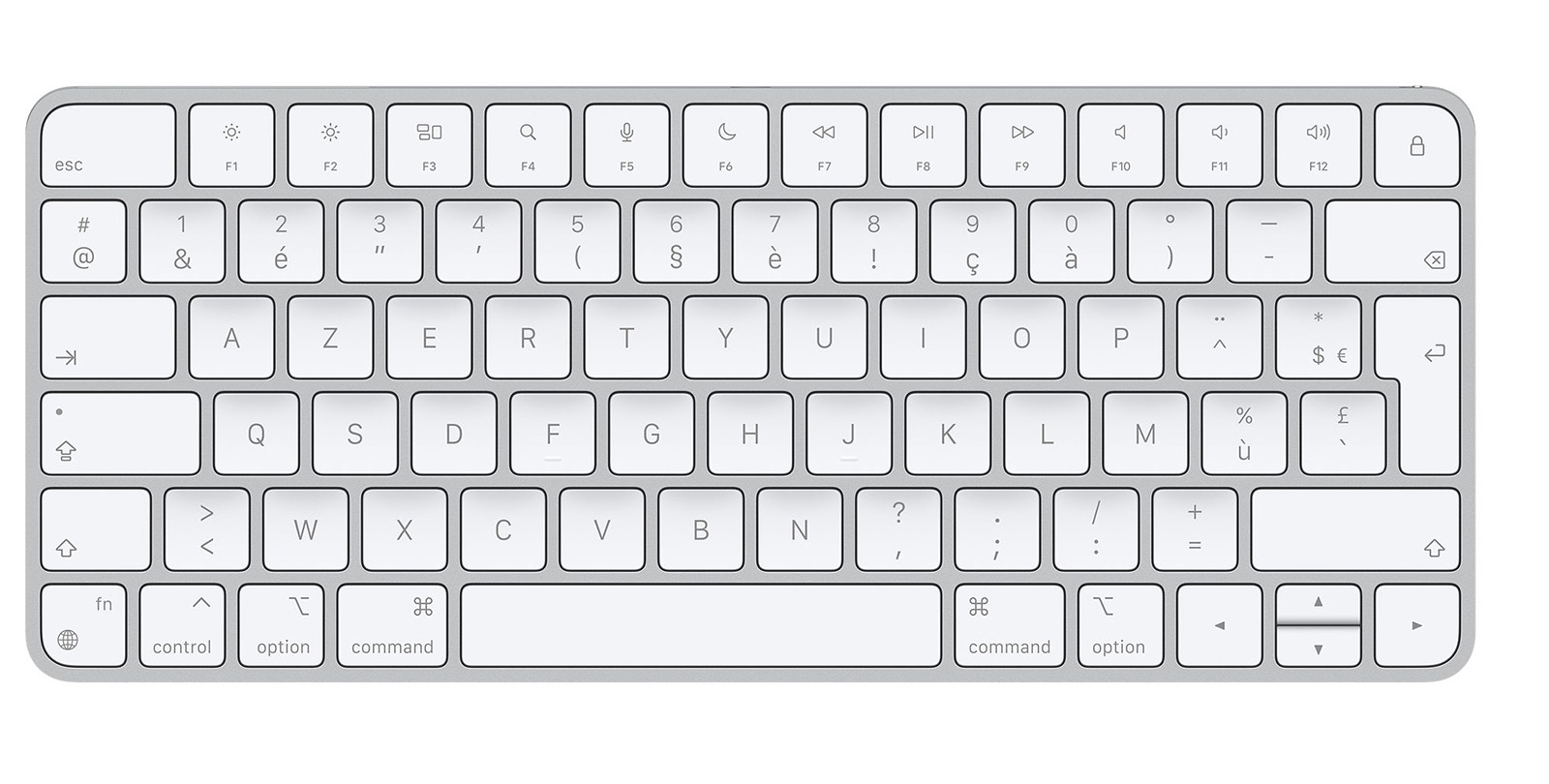 Clavier sans fil Compact Apple Magic pour Apple Mac et iPad