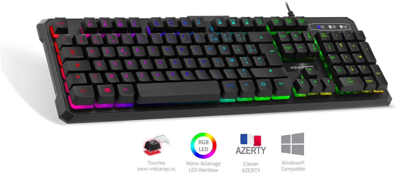 Clavier Gamer Advance GTA 230 RGB