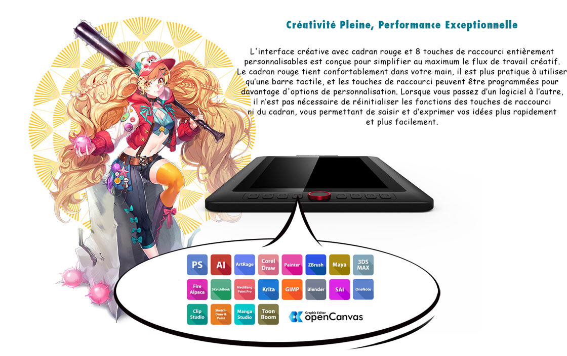 Tablette Graphique ARTIST-13PRO